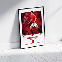 Harry Maguire Poster Football Posters, Football Prints 4304155306