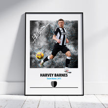 Harvey Barnes Poster Football Posters, Football Prints 4332383560