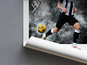 Harvey Barnes Poster Football Posters, Football Prints 4332383560