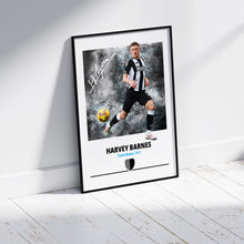 Harvey Barnes Poster Football Posters, Football Prints 4332383560