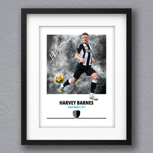 Harvey Barnes Poster Football Posters, Football Prints 4332383560