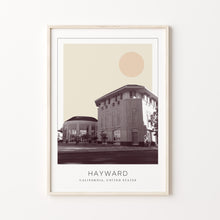 Hayward Poster Print, Hayward Travel Poster, Hayward Minimalistic Wall Art, Hayward, California, United States 1882439603