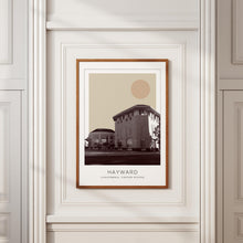 Hayward Poster Print, Hayward Travel Poster, Hayward Minimalistic Wall Art, Hayward, California, United States 1882439603