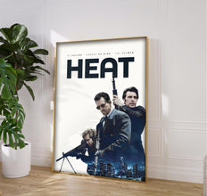 Heat Movie Poster, Robert De Niro, Al Pacino,  Retro Film, Digital Download, Physical Print 4404233840