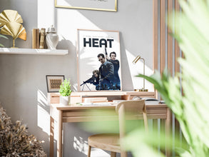 Heat Movie Poster, Robert De Niro, Al Pacino,  Retro Film, Digital Download, Physical Print 4404233840 7697