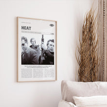 Heat, Michael Mann, Retro Movie Poster, Custom Movie Poster 4421171563