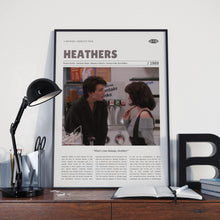 Heathers, Michael Lehmann, Retro Movie Poster, Custom Movie Poster Print 4421168148
