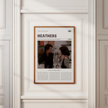 Heathers, Michael Lehmann, Retro Movie Poster, Custom Movie Poster Print 4421168148