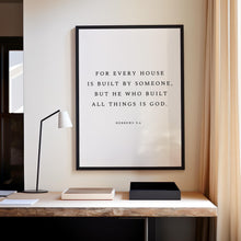 Hebrews 34, Christian Wall Art, Minimal Christian Printable, Bible Verse Wall Art, Scripture Art, Christian Poster, Modern Christian Print 1862047697 9081