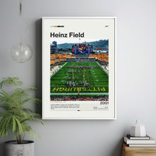 Heinz Field Poster, Pittsburgh Steelers Poster Print, NFL Stadium Poster, Football Fan Gift Print