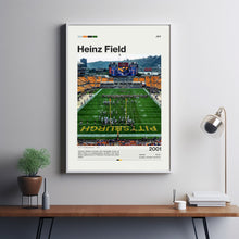 Heinz Field Poster, Pittsburgh Steelers Poster Print, NFL Stadium Poster, Football Fan Gift Print