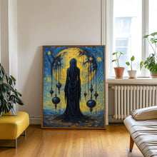 Hekate Premium Matte Poster, Art Nouveau Print, Hecate Greek Goddess of Magic and Witchcraft, Divine Feminine Art, Greek Mythology Decor