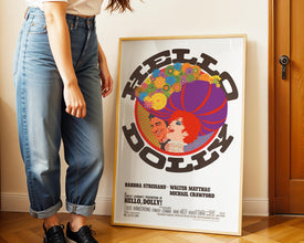 Hello Dolly, 1969 romantic comedy musical film original poster, ready to DOWNLOAD & PRINT 696565893