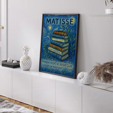 Henri Matisse Book Club Exhibition Print - Monday Night At Book Club, Reading Corner Poster, Literature, Gallery Art, Modern Luxury Matisse