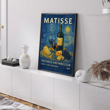 Henri Matisse Cheese And Wine Club Exhibition Print - Kitchen Dining Room Art Painting, Gallery Art, Modern Classic Luxury Poster, Colourful