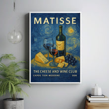 Henri Matisse Cheese And Wine Club Exhibition Print - Kitchen Dining Room Art Painting, Gallery Art, Modern Classic Luxury Poster, Colourful