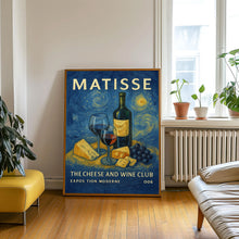 Henri Matisse Cheese And Wine Club Exhibition Print - Kitchen Dining Room Art Painting, Gallery Art, Modern Classic Luxury Poster, Colourful