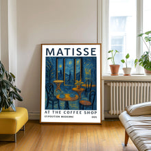 Henri Matisse Coffee Shop Exhibition Print - Coffee Kitchen Dining Room Art Painting, Gallery Art, Modern Classic Luxury Poster, Colourful (2)