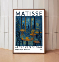 Henri Matisse Coffee Shop Exhibition Print - Coffee Kitchen Dining Room Art Painting, Gallery Art, Modern Classic Luxury Poster, Colourful (2)