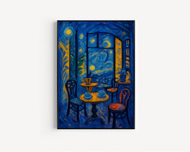 Henri Matisse Coffee Shop Exhibition Print - Coffee Kitchen Dining Room Art Painting, Gallery Art, Modern Classic Luxury Poster, Colourful
