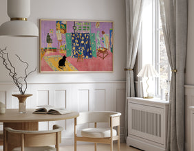 Henri Matisse Pink Studio 1911 Poster, Henri Matisse poster, Exhibition Print, Matisse pink poster,Henri  Matisse print 1250719517