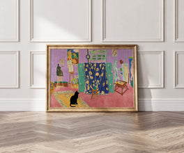 Henri Matisse Pink Studio 1911 Poster, Henri Matisse poster, Exhibition Print, Matisse pink poster,Henri  Matisse print 1250719517