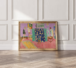 Henri Matisse Pink Studio 1911 Poster, Henri Matisse poster, Exhibition Print, Matisse pink poster, Henri Matisse print, Matisse Home Decor 1185842298