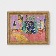 Henri Matisse Pink Studio 1911 Poster, Henri Matisse poster, Exhibition Print, Matisse pink poster, Henri Matisse print, Matisse Home Decor 1185842298