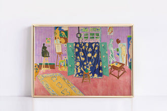 Henri Matisse Pink Studio 1911 Poster, Henri Matisse poster, Exhibition Print, Matisse pink poster, Henri Matisse print, Matisse Home Decor 1185842298