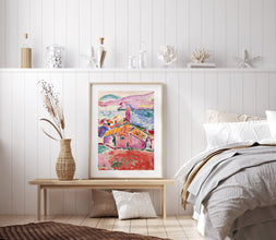 Henri Matisse Poster, Matisse View of Collioure poster, Exhibition Print, Matisse landscape poster 1117661683