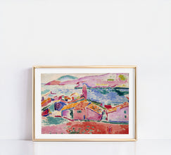 Henri Matisse Poster, Matisse View of Collioure poster, Exhibition Print, Matisse landscape poster, Henri Matisse print, Matisse Home Decor 1185841310