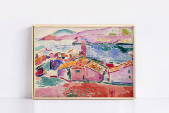 Henri Matisse Poster, Matisse View of Collioure poster, Exhibition Print, Matisse landscape poster, Henri Matisse print, Matisse Home Decor 1185841310