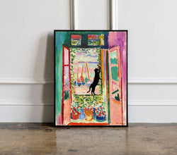 Henri Matisse Poster, Open window poster,  Matisse Wall art, Henri Matisse Print, Matisse Open window print 1255689375