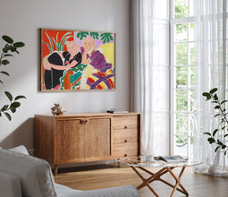 Henri Matisse The Conversation Poster, Henri Matisse Exhibition Print, Henri Matisse wall art, Contemporary Print, Mid Century Modern 1441133205
