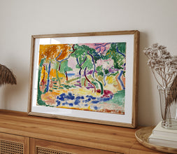 Henri Matisse The Joy of Life Poster, Henri Matisse Exhibition Print, Matisse wall art, Contemporary Print, Mid Century Modern, Gift Idea 1441137847