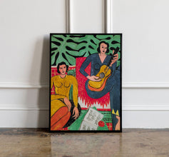 Henri Matisse The Music Poster, Henri Matisse Wall art, Henri Matisse print, Exhibition Print, Matisse Wall Decor, Home Decor, Gift for Mum 1463172880