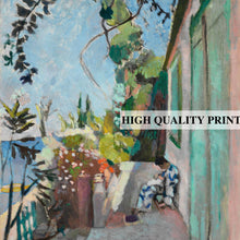 Henri Matisse The Terrace Saint-Tropez Poster, Henri Matisse Wall art, Henri Matisse print, Exhibition Print, Matisse Wall Decor, Gift Idea 1440209135