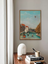Henri Rousseau Study for View of the Pont de Sevres, Henri Rousseau print, Henri Rousseau poster, Tropical wall art, Tropical exhibition 1178383876