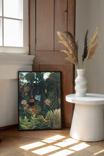 Henri Rousseau The Dream Poster, Henri Rousseau print, Henri Rousseau poster, Tropical wall art, Tropical exhibition poster 1202910069