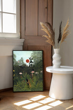 Henri Rousseau Virgin Forest with Sunset, Henri Rousseau print, Henri Rousseau poster, Tropical wall art, Tropical exhibition 1179720036
