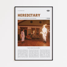 Hereditary, Ari Aster, Retro Movie Poster, Custom Movie Poster Print 4421172057