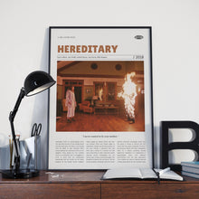 Hereditary, Ari Aster, Retro Movie Poster, Custom Movie Poster Print 4421172057