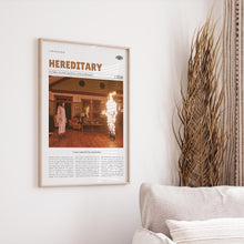Hereditary, Ari Aster, Retro Movie Poster, Custom Movie Poster Print 4421172057