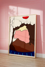 Herman Miller Ice Cream Poster  Art Poster  Wall Art Decor  Minimalistic Design Kitchen Wall Art Summer Picnic 1788783695