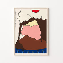 Herman Miller Ice Cream Poster  Art Poster  Wall Art Decor  Minimalistic Design Kitchen Wall Art Summer Picnic 1788783695