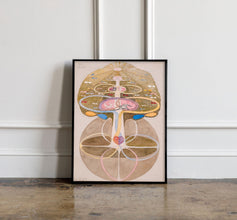 Hilma af Klint Art Print, Hilma af Klint Poster, Abstract Poster, Art Reproduction, Tree of Knowledge, No. 1, Trendy Wall Art, Home Decor 1161869842