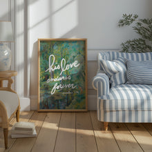 His Love Endures Print Christian Bible Verse, Nature Art (Digital Download) 1757034912