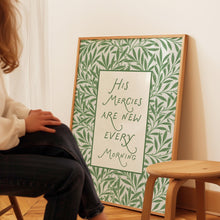 His Mercies Are New Every Morning Printable  Lamentations 323 Wall Art  Scripture Poster  Christian Bedroom Decor  Bible Verse Art 4300190232