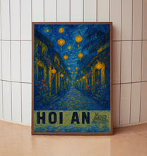 Hoi An Travel Poster - Vietnam Wall Art Print, Ancient town Illustration Artwork, Home & Office decor, Gift idea, Quang Nam Travel print