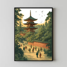 Hokusai Ukiyo-e Japanese Woodblock Landscape Wall Art Landscape Poster Print